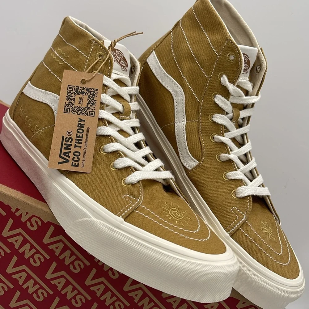 Vans Men's High-Top Sneakers Sk8-Hi Tapered (Eco Theory Mustard Gold
VN0A4U16ASW - Picture 6 of 16